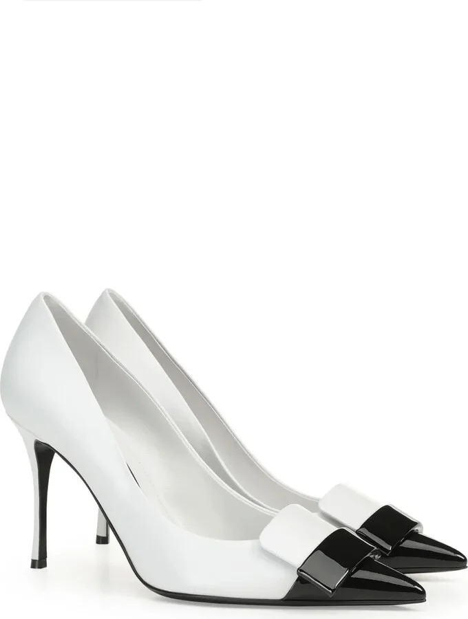 75mm Sr1 Cindy leather pumps - Image 2