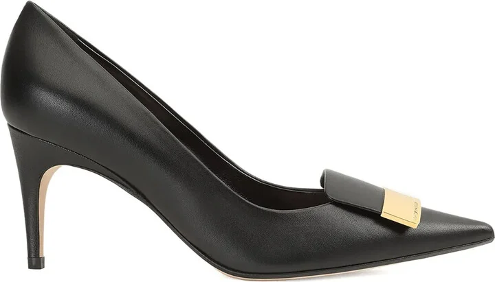 75mm SR1 pointed-toe pumps