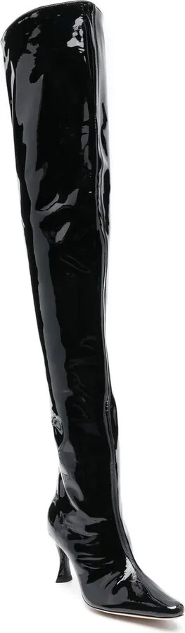 75mm Stevie 99 leather boots - Image 2