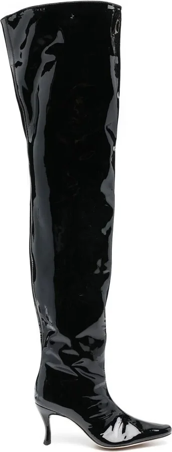 75mm Stevie 99 leather boots