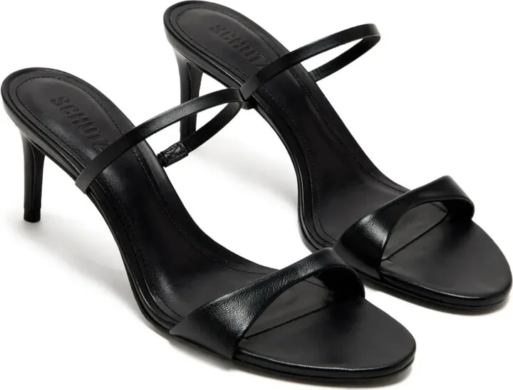 75mm Stiletto Double-Strap Sandals - Image 4