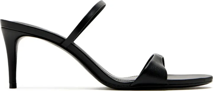75mm Stiletto Double-Strap Sandals