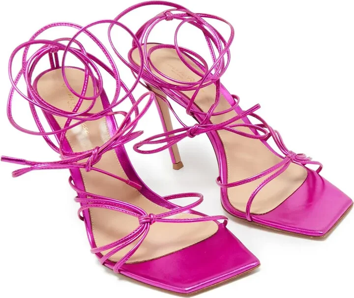 75mm Strappy Heeled Sandals - Image 5