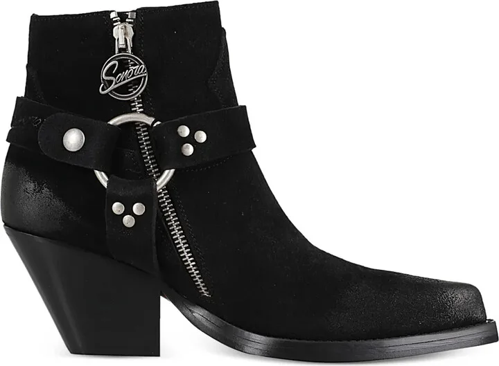 75mm Suede Ankle Boots