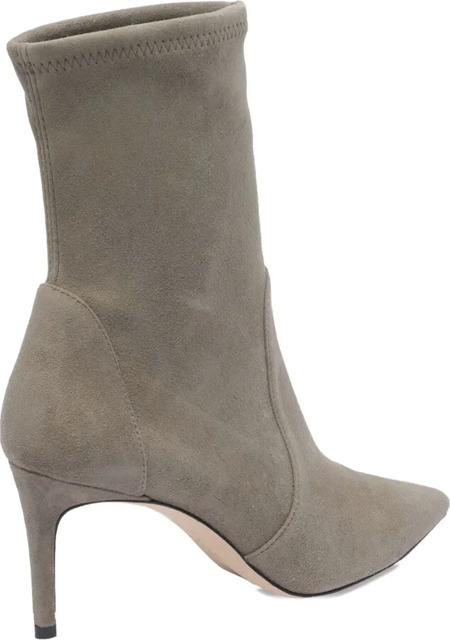 75mm Suede Heeled Boots - Image 3