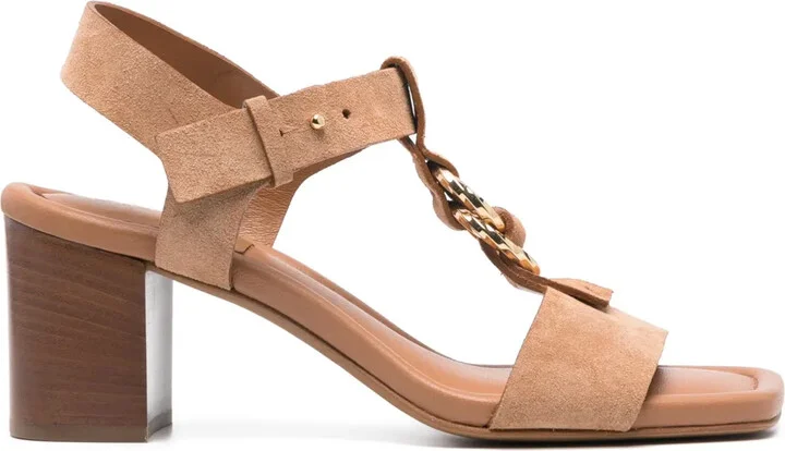 75mm Suede Sandals