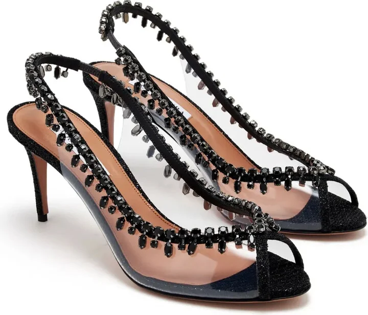 75mm Temptation Crystal pumps - Image 2
