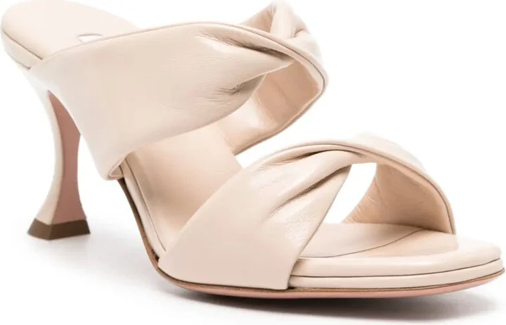 75mm Twist leather sandals - Image 2