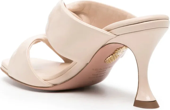 75mm Twist leather sandals - Image 3