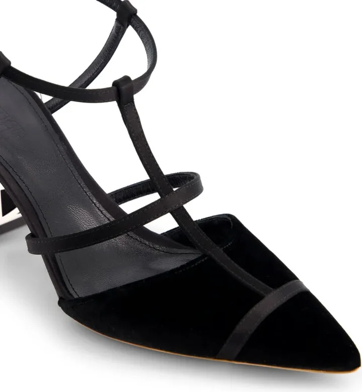 75mm Velvet Pumps - Image 5