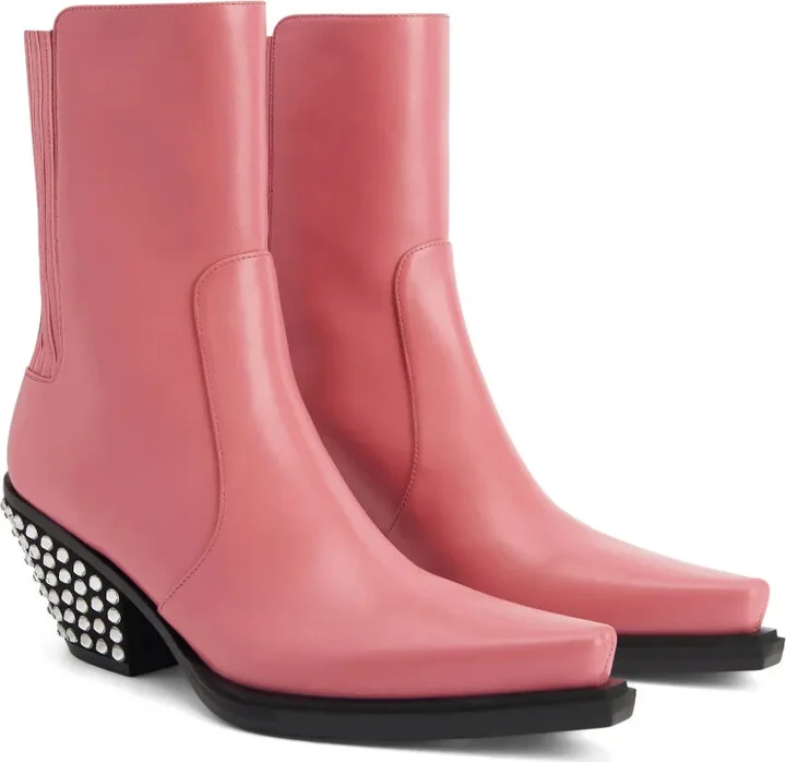 75mm Yanhira crystal-embellished ankle boots - Image 2