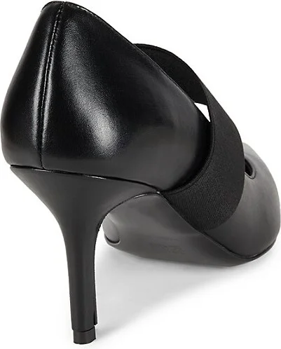 76MM Leather Logo Pumps - Image 3