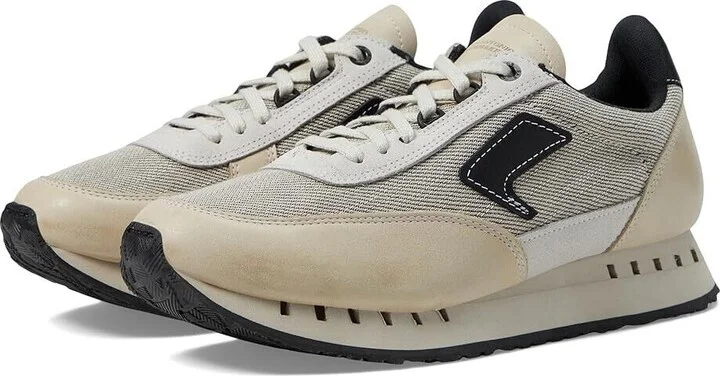 7Eventy6ix-X Sneaker Women's US 9.5 Beige Lace Up Athletic Shoes KHD1498