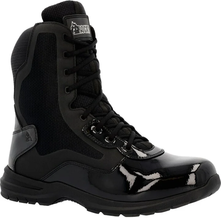 8" Side Zip Public Service Boot