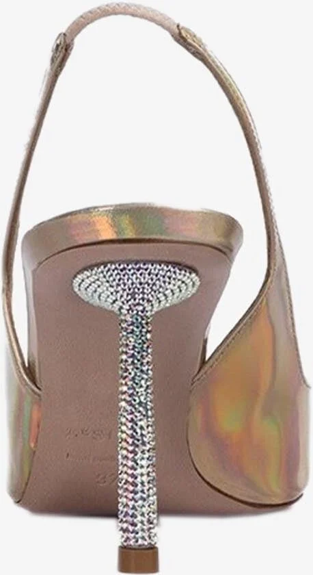 80 Iridescent Slingback Pumps - Image 2