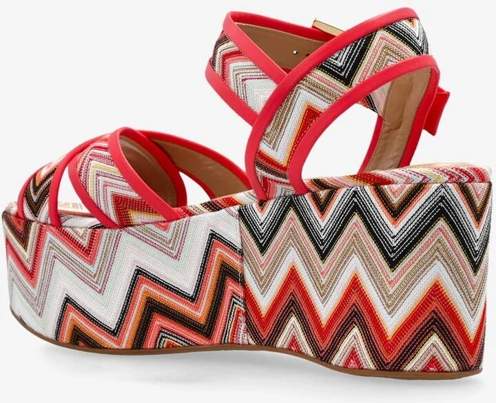80 Patterned Platform Sandals - Image 2