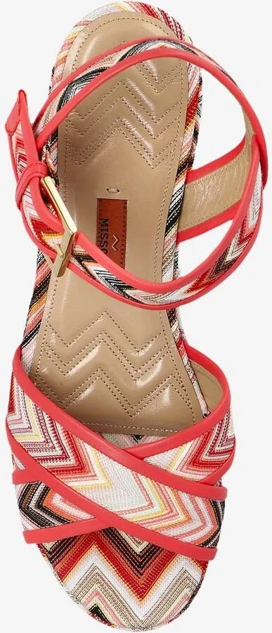 80 Patterned Platform Sandals - Image 3