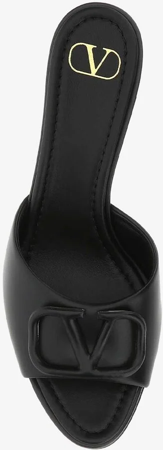 80 VLogo Signature Mules in Calf Leather - Image 2