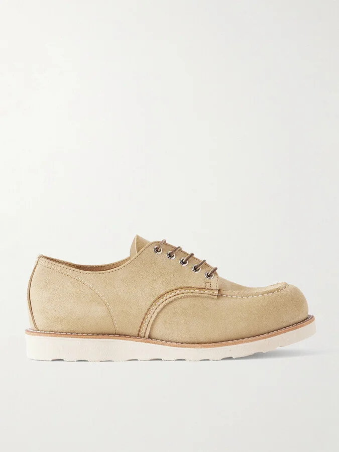 8079 Shop Moc Oxford Suede Derby Shoes