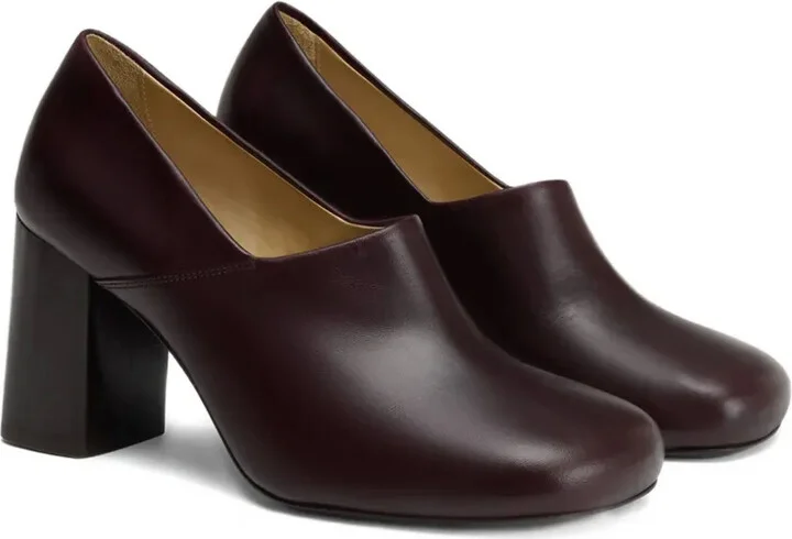 80mm Anatomic block-heel pumps - Image 2