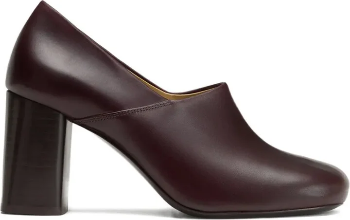 80mm Anatomic block-heel pumps