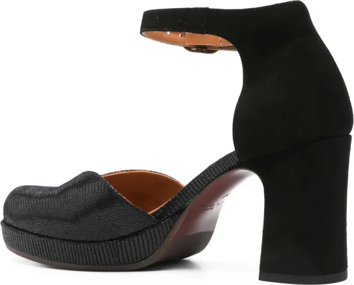 80mm Ankle-Strap Block-Heel Pumps - Image 3