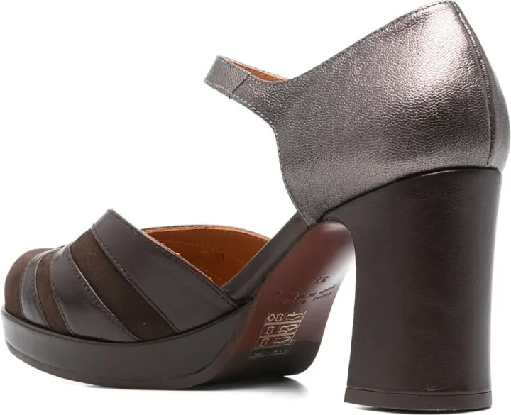 80mm Ankle-Strap Heeled Pumps - Image 3
