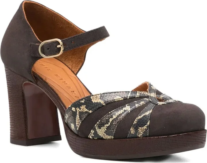 80mm Ankle-Strap Heeled Pumps - Image 2
