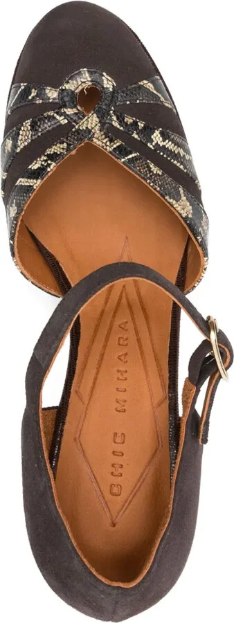 80mm Ankle-Strap Heeled Pumps - Image 4