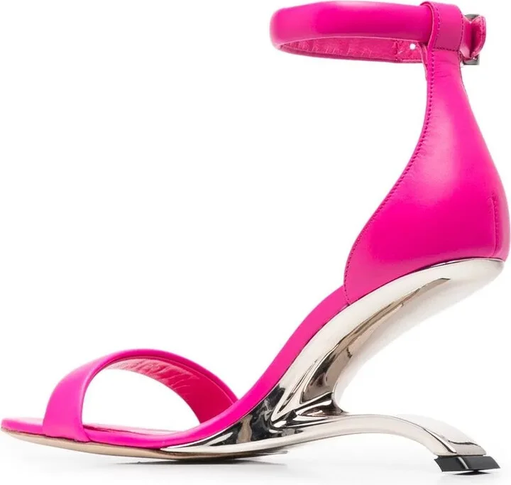 80mm Arc leather sandals - Image 3