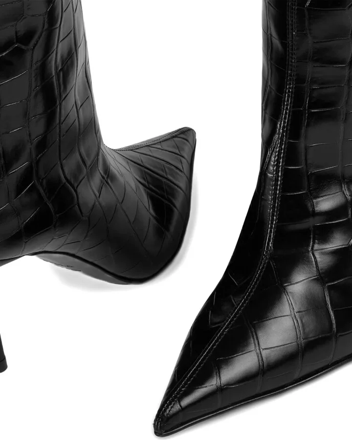 80mm Bella knee-high boots - Image 4