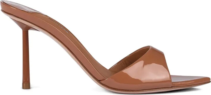 80mm Bella patent leather sandals