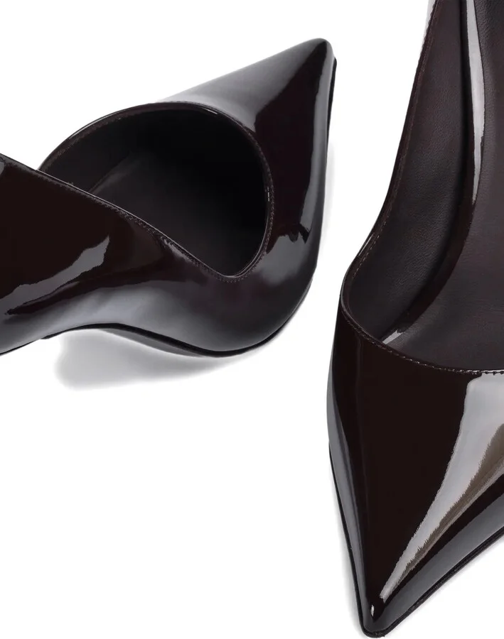80mm Bella pointed-toe pumps - Image 4