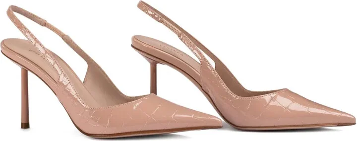 80mm Bella slingback pointed-toe pumps - Image 2