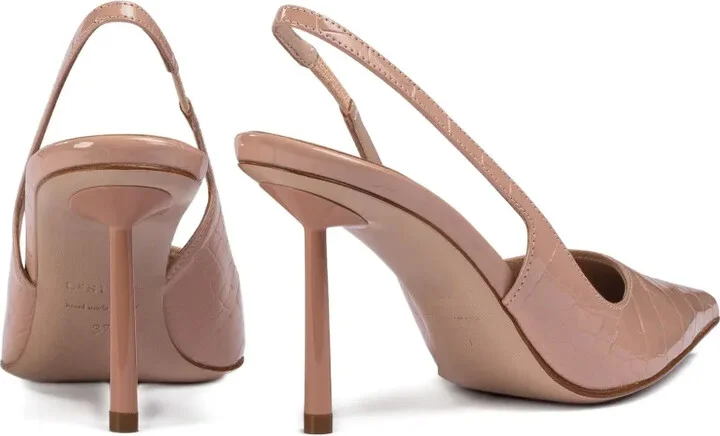 80mm Bella slingback pointed-toe pumps - Image 3