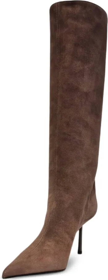 80mm Bella stiletto-heel pointed-toe boots - Image 2