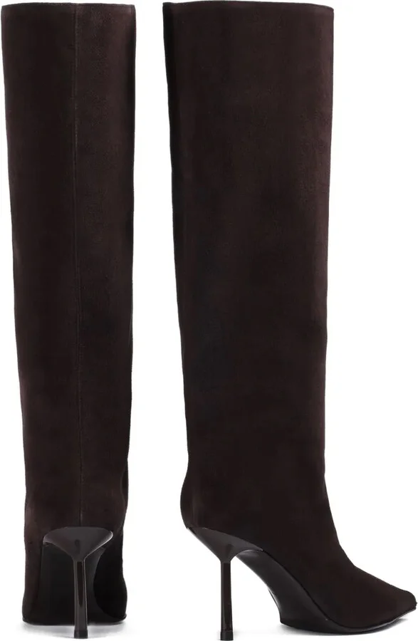 80mm Bella suede boots - Image 3