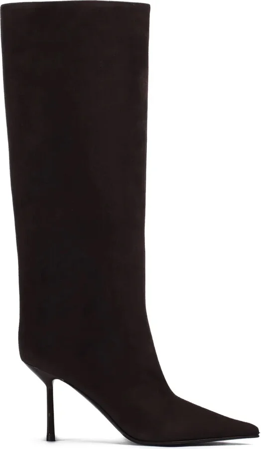 80mm Bella suede boots