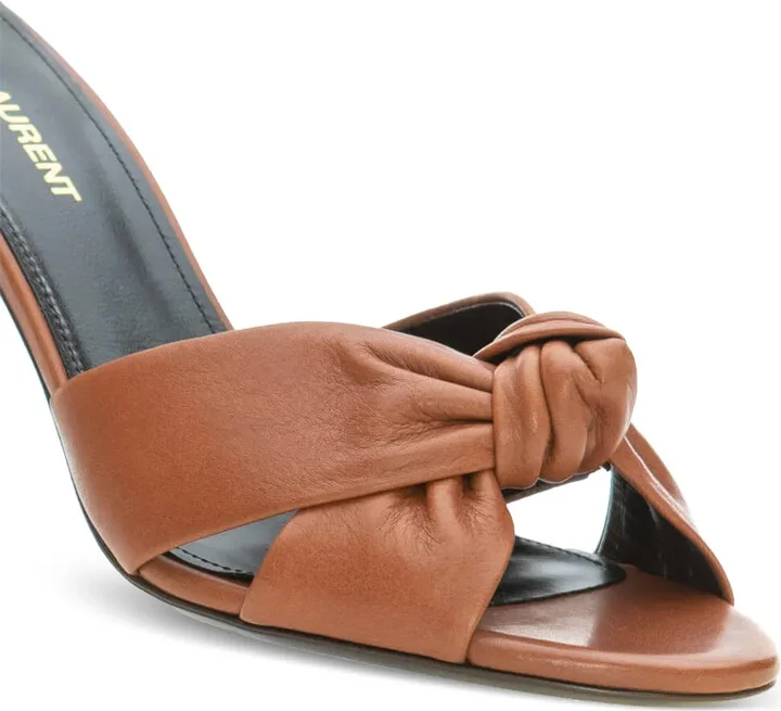 80mm Bianca twisted-detail sandals - Image 3