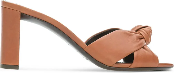 80mm Bianca twisted-detail sandals