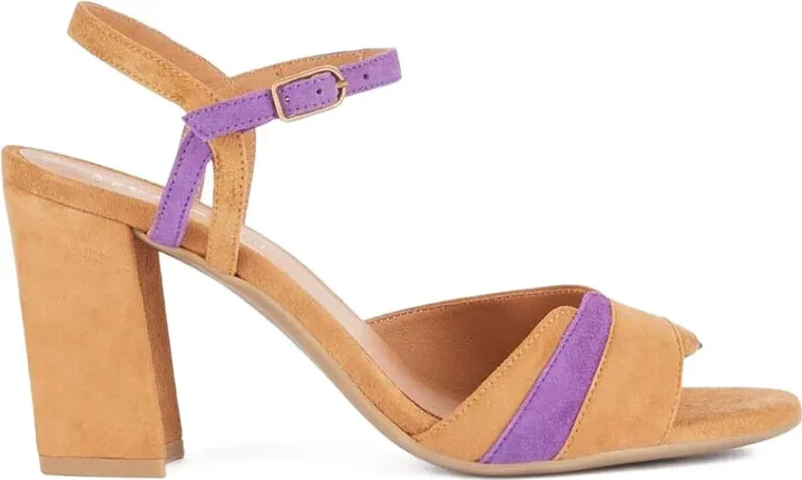 80mm Block-Heel Open-Toe Sandals