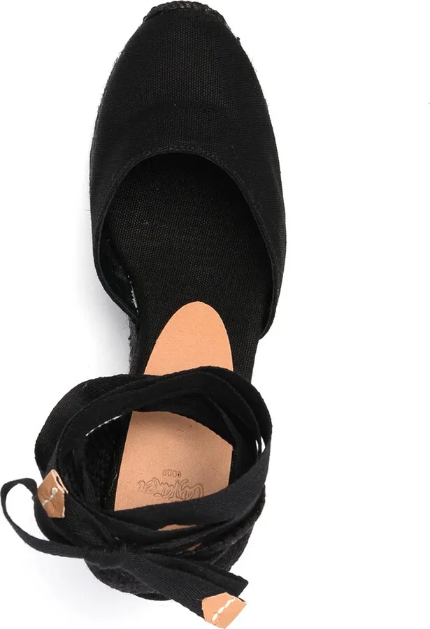80mm Carina wedged espadrilles - Image 4