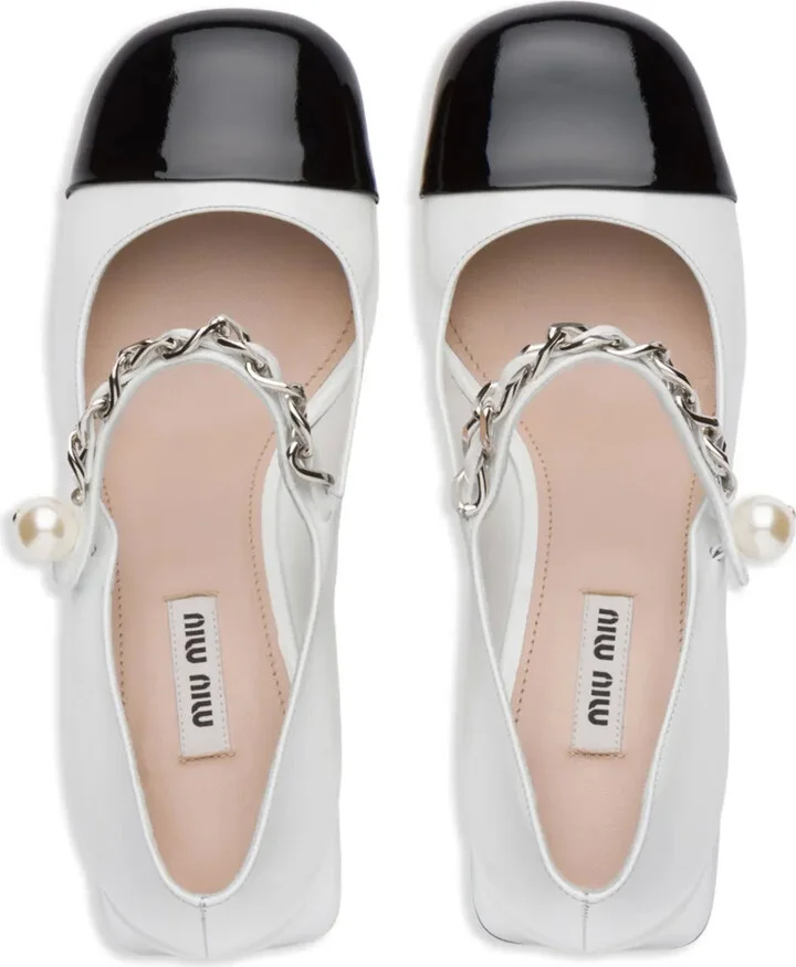 80mm Chain-Strap Pumps - Image 4