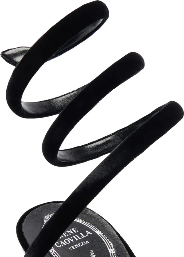 80mm Cleo spiral-ankle-strap sandals - Image 4