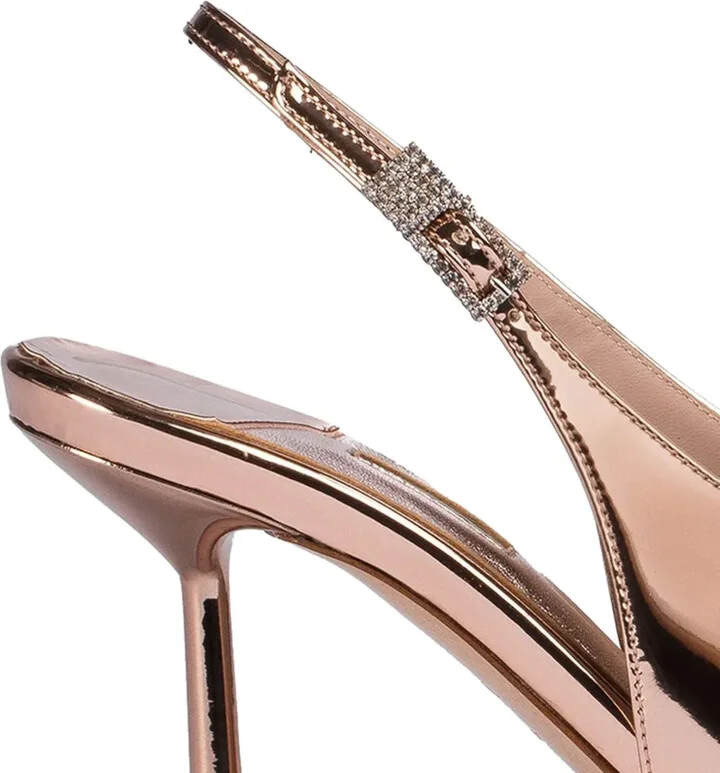 80mm Clivage slingback pumps - Image 2