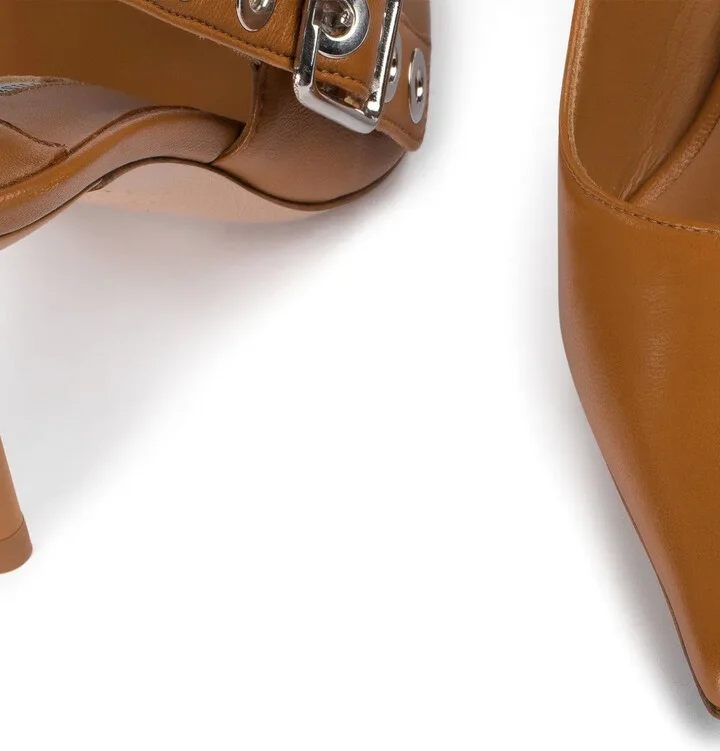 80mm Courtney slingback pumps - Image 4