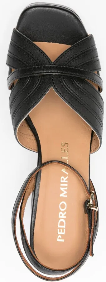 80mm Crossover Platform Sandals - Image 4