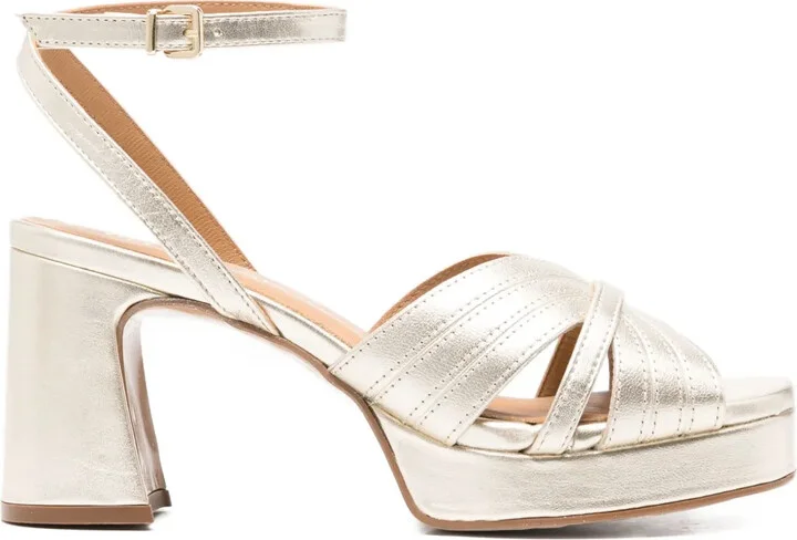 80mm Crossover Platform Sandals