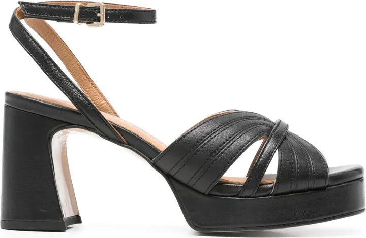 80mm Crossover Platform Sandals