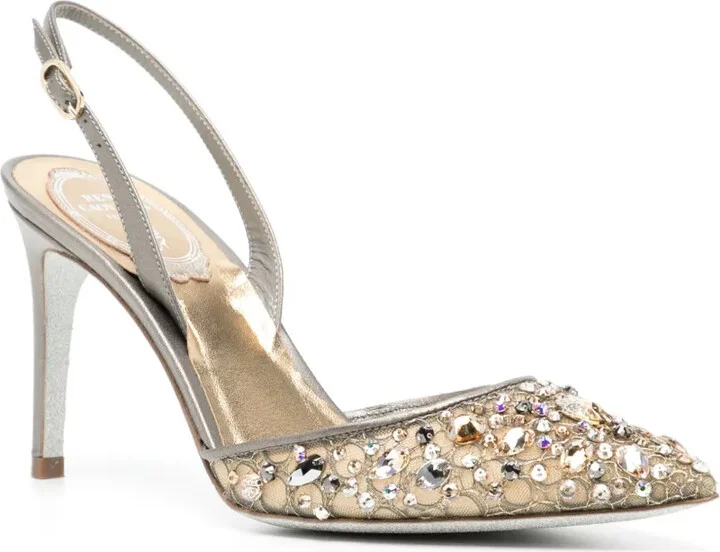 80mm Crystal-Embellished Pumps - Image 2